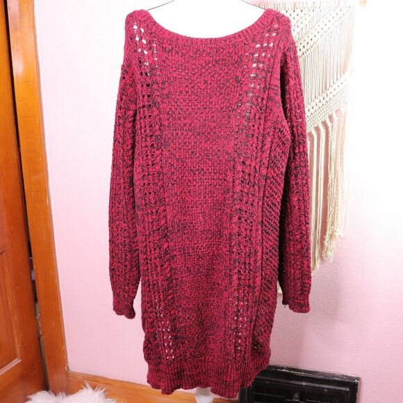 Torrid | Crochet Knit Scoop Neck Sweater 3 - Picture 4 of 7